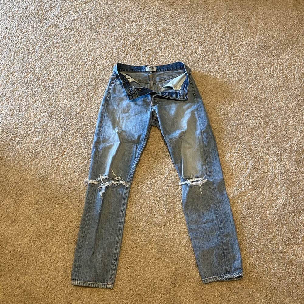 Agolde size 24 jeans Jamie high rise classic